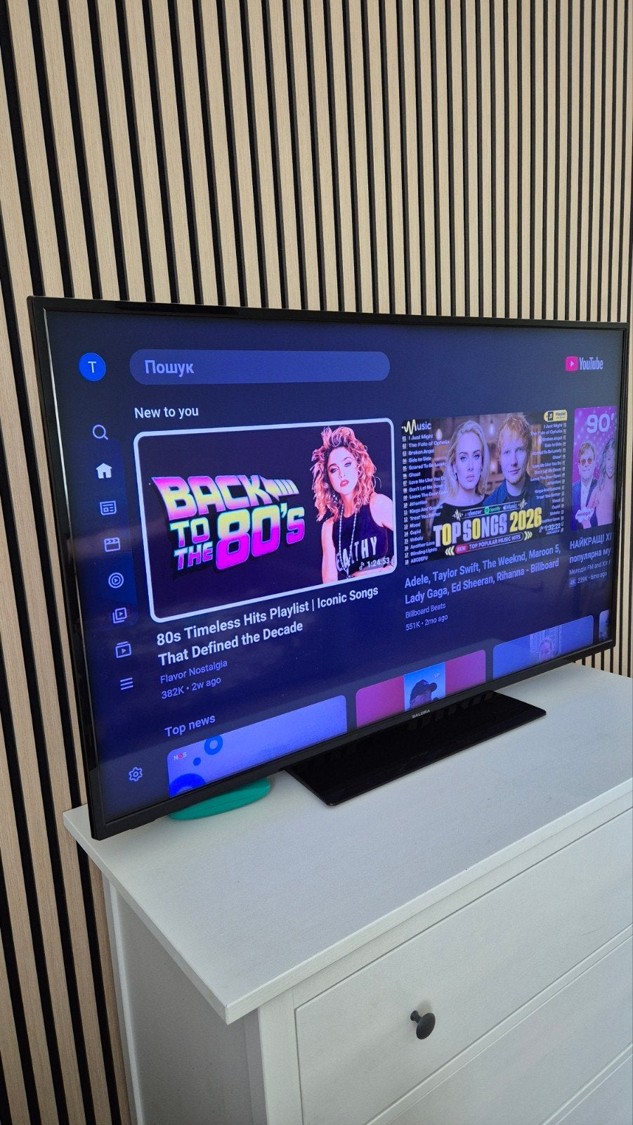 TV 50 inci Salora, Gebruikt, 50 Hz, LCD, 100 cm of meer