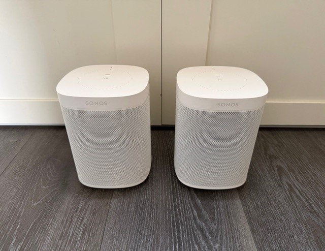 Sonos One wit set van 2 | In zeer goede staat