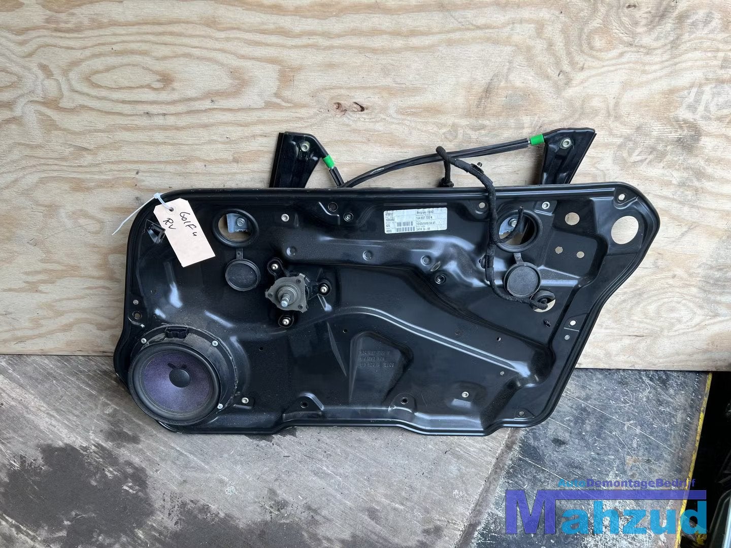 VW GOLF 4 rechts voor raammechaniek raammotor 1998-2003, Gebruikt, Volkswagen, Volkswagen AG, Berliner Ring 2
38440  Wolfsburg, DE