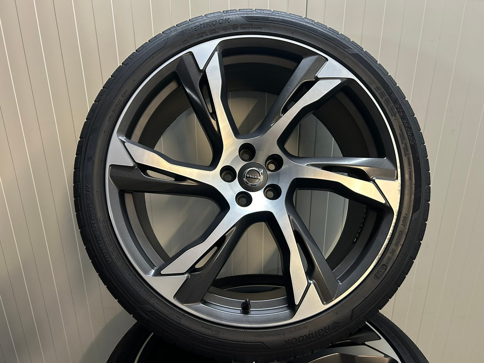 Originele Volvo XC90 22 inch 5x108 Hankook 2023/2024, Ophalen, Gebruikt, 275 mm, Banden en Velgen