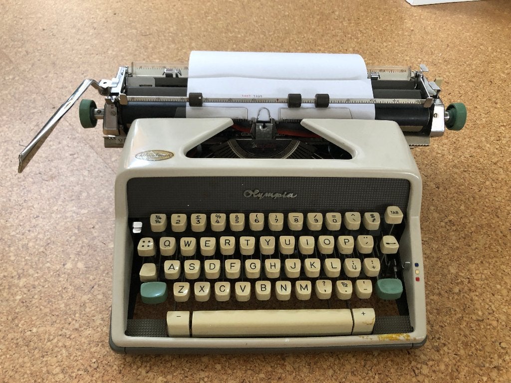 Olympia SM7 typemachine, Diversen, Ophalen, Gebruikt