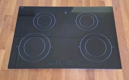 Etna A380ZT inductie kookplaat - 1 zone defect, Witgoed en Apparatuur, Kookplaten, Ophalen, Inbouw, Inductie, 4 kookzones