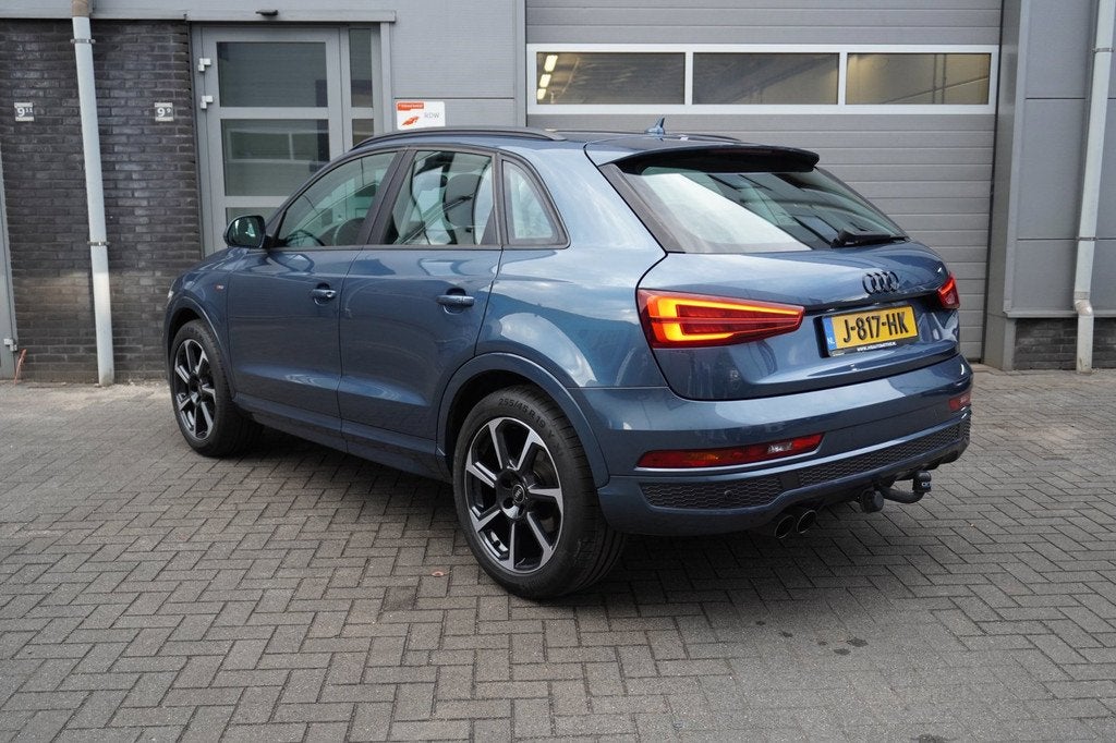 Audi Q3 1.4 TFSI CoD Sport, Auto's, Audi, 4 cilinders, 150 pk, Blauw, Automatische klimaatregeling