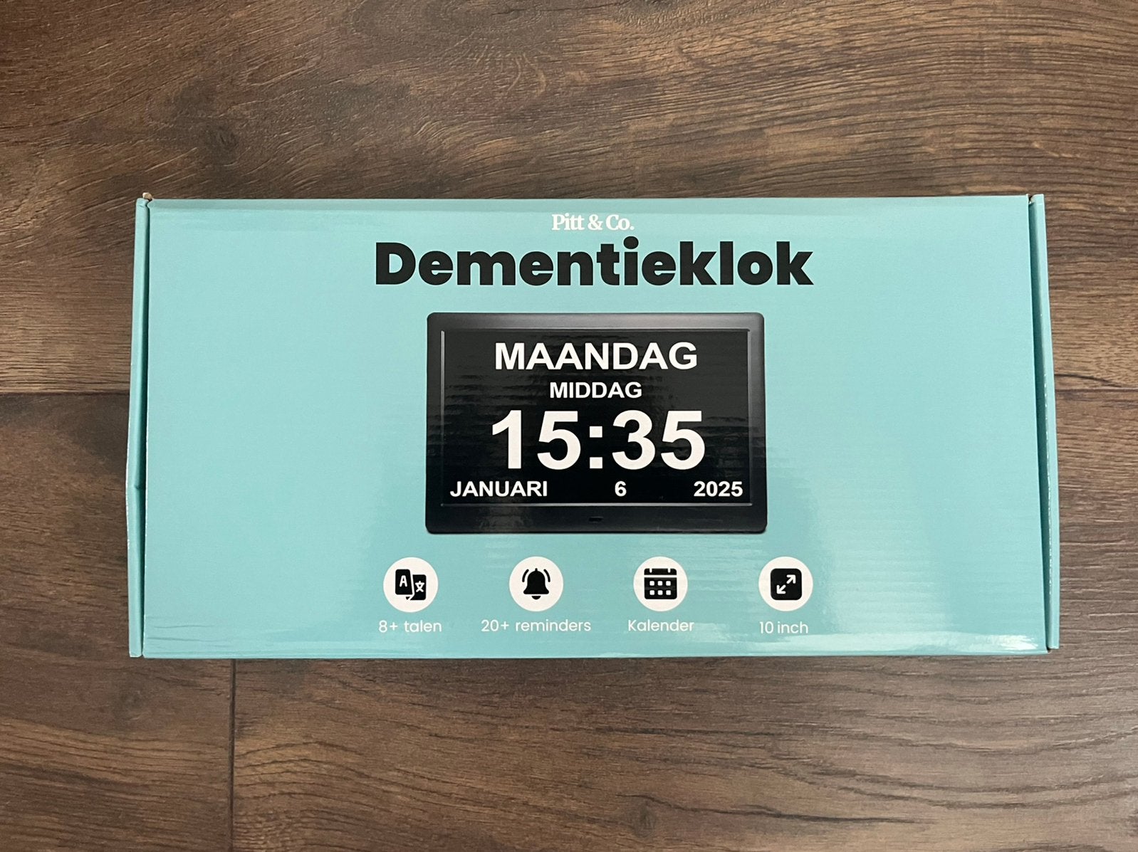 Dementie klok, Ophalen, Zo goed als nieuw