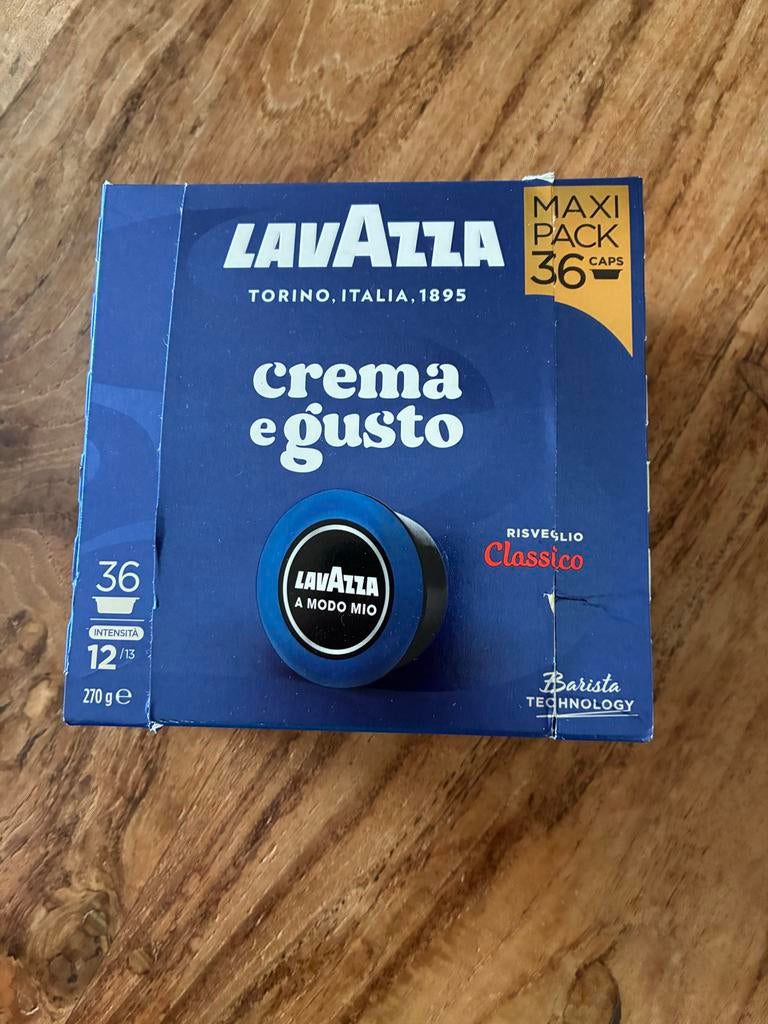 Lavazza A Modo Mio Crema e Gusto Classico - 36 cups, Witgoed en Apparatuur, Koffiepads en cups, Overige modellen, 10 kopjes of meer