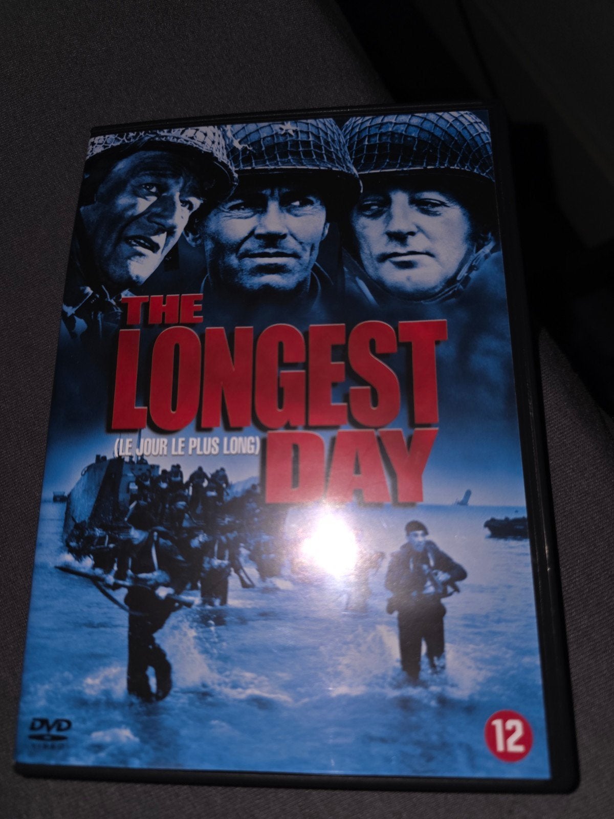 The Longest Day DVD - Oorlogsfilm over D-Day, Gebruikt, Nederlands, Inclusief doosje, Ophalen of Verzenden