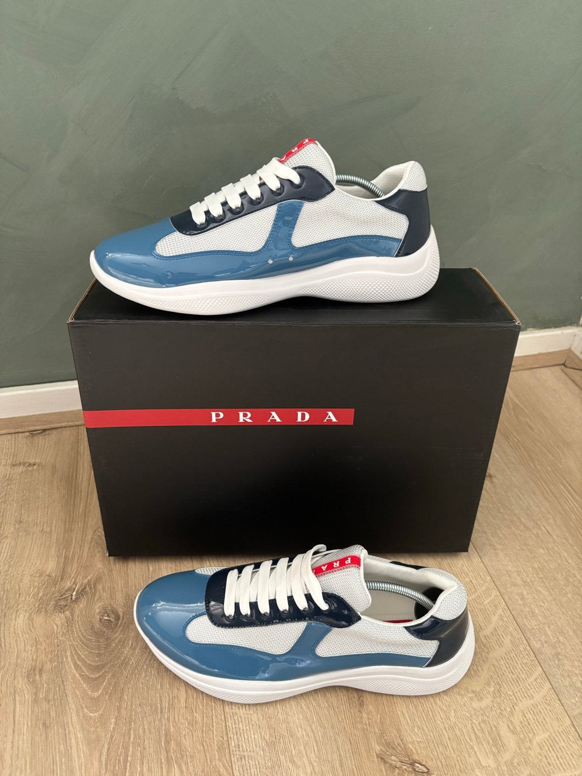 Prada America’s Cups, Kleding | Heren, Blauw, Nieuw, Ophalen of Verzenden, Sneakers of Gympen
