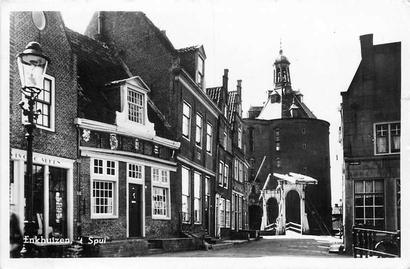 300-280-009 Enkhuizen t Spui, Verzenden, Voor 1920, Noord-Holland