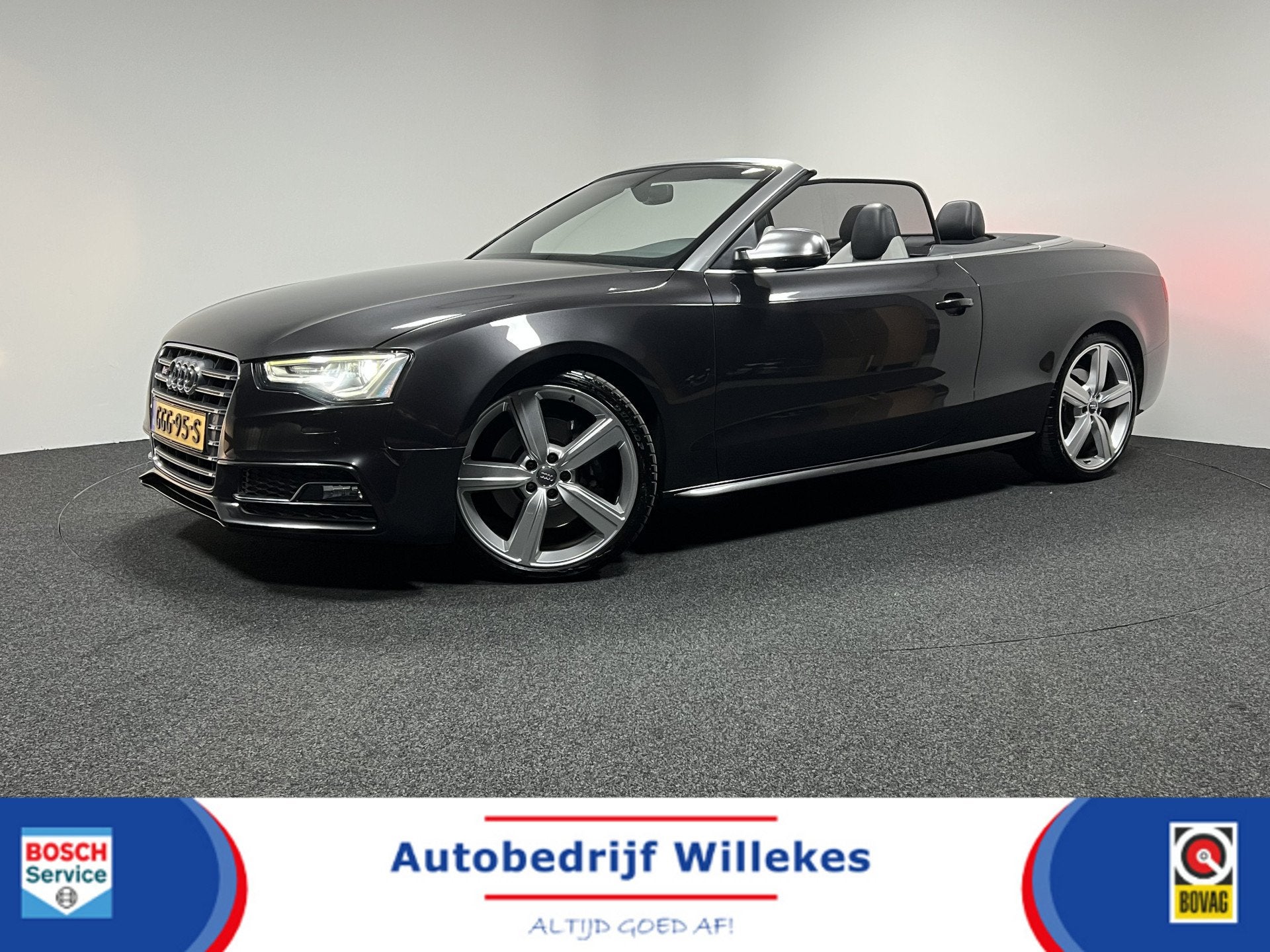 Audi S5 Cabriolet 3.0 TFSI S5 quattro Pro Line | NAVI | LEDE, Auto's, Audi, Euro 5, Gebruikt, Zwart, 2995 cc