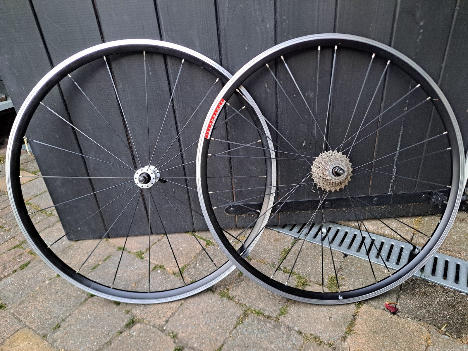racefiets wielen Miche, Fietsen en Brommers, Fietsonderdelen, Wiel, Gebruikt, Miche, Ophalen of Verzenden