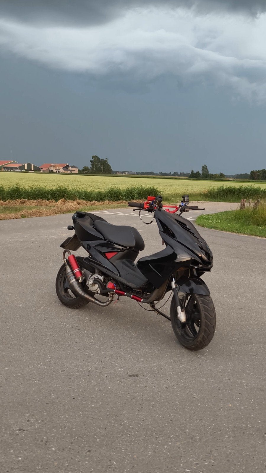 Aerox 70cc testarossa, Ophalen, Tweetakt, Gebruikt, Aerox