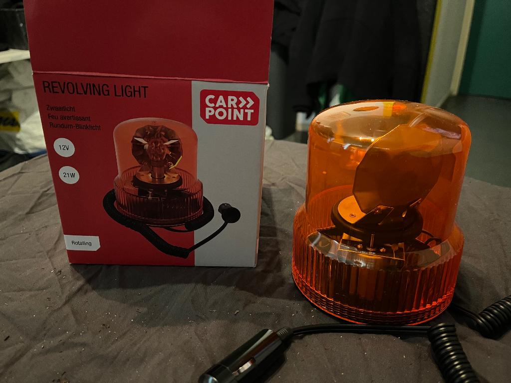 Zwaailamp oranje, Auto diversen, Ophalen