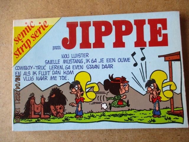 adv1481 jippie 3 oblong, Boeken, Stripboeken, Eén stripboek, Ophalen, Gelezen