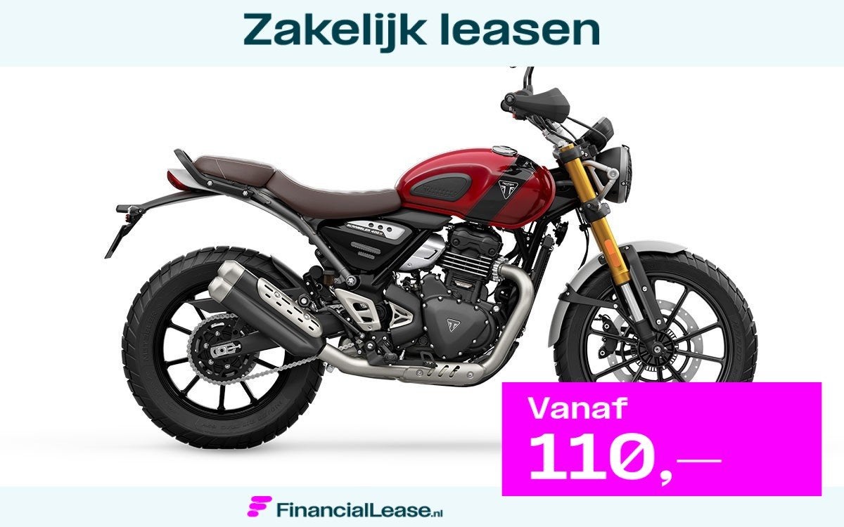 Triumph Scrambler 400 X, Bedrijf, Toermotor, 12 t/m 35 kW