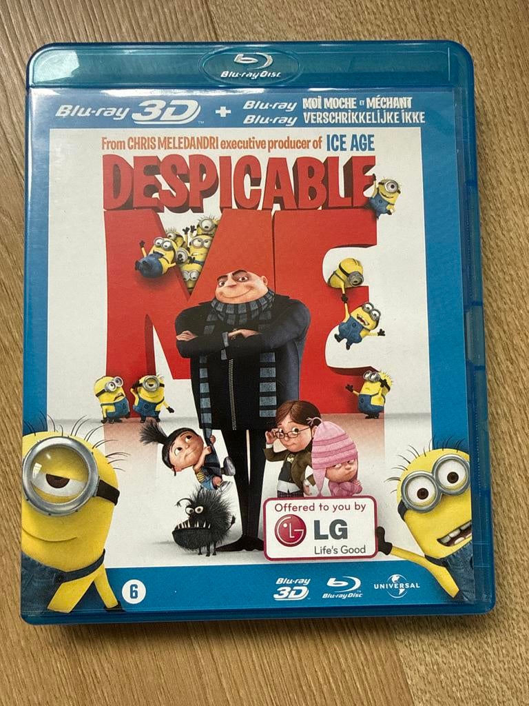 Verschrikkelijke Ikke (Despicable Me) 3D Blu-ray, Cd's en Dvd's, Blu-ray, Ophalen of Verzenden, Zo goed als nieuw, Tekenfilms en Animatie