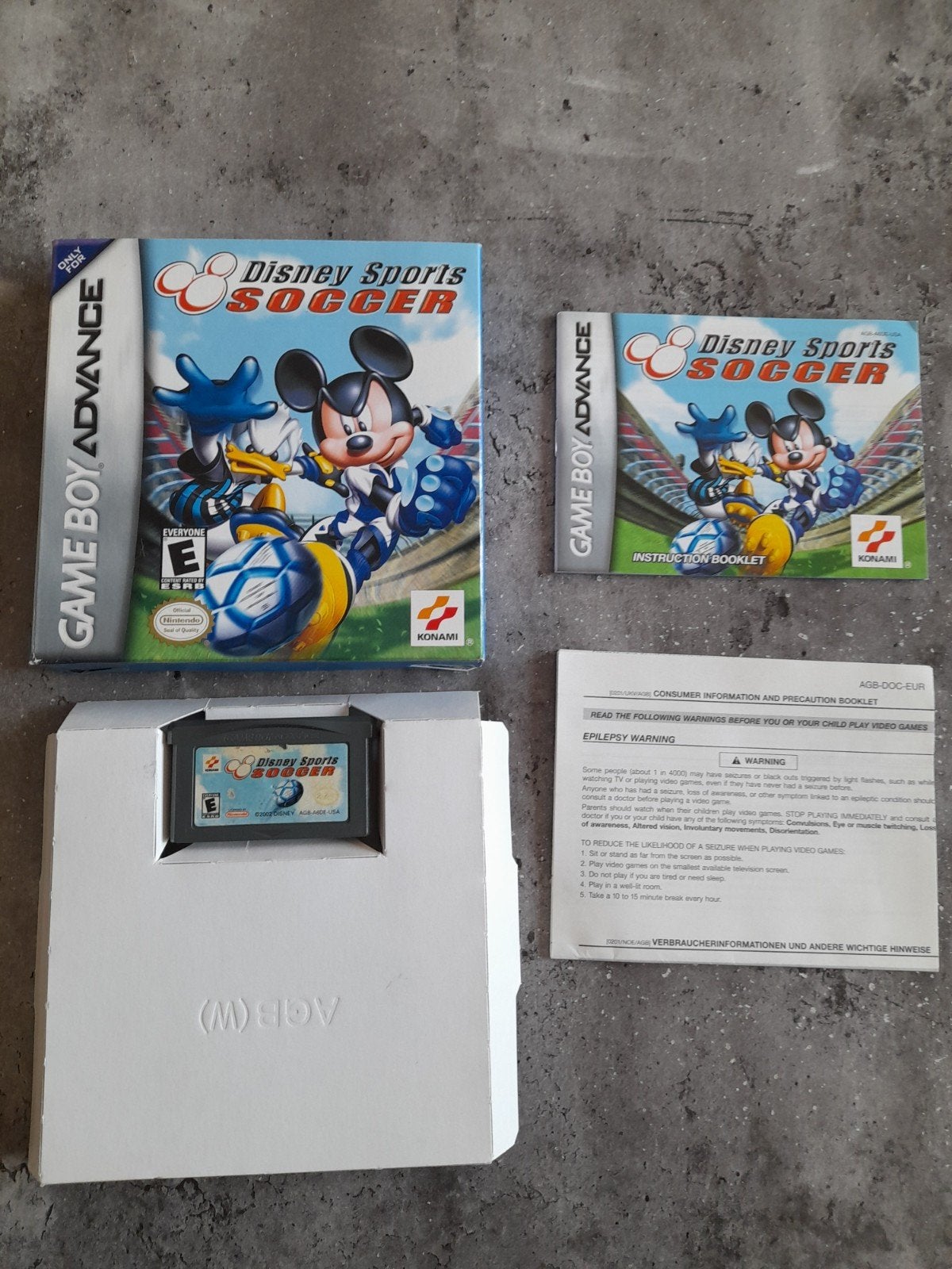 Game Boy Advance Disney Sports Soccer, Spelcomputers en Games, Games | Nintendo Game Boy, Gebruikt, 1 speler, Ophalen of Verzenden