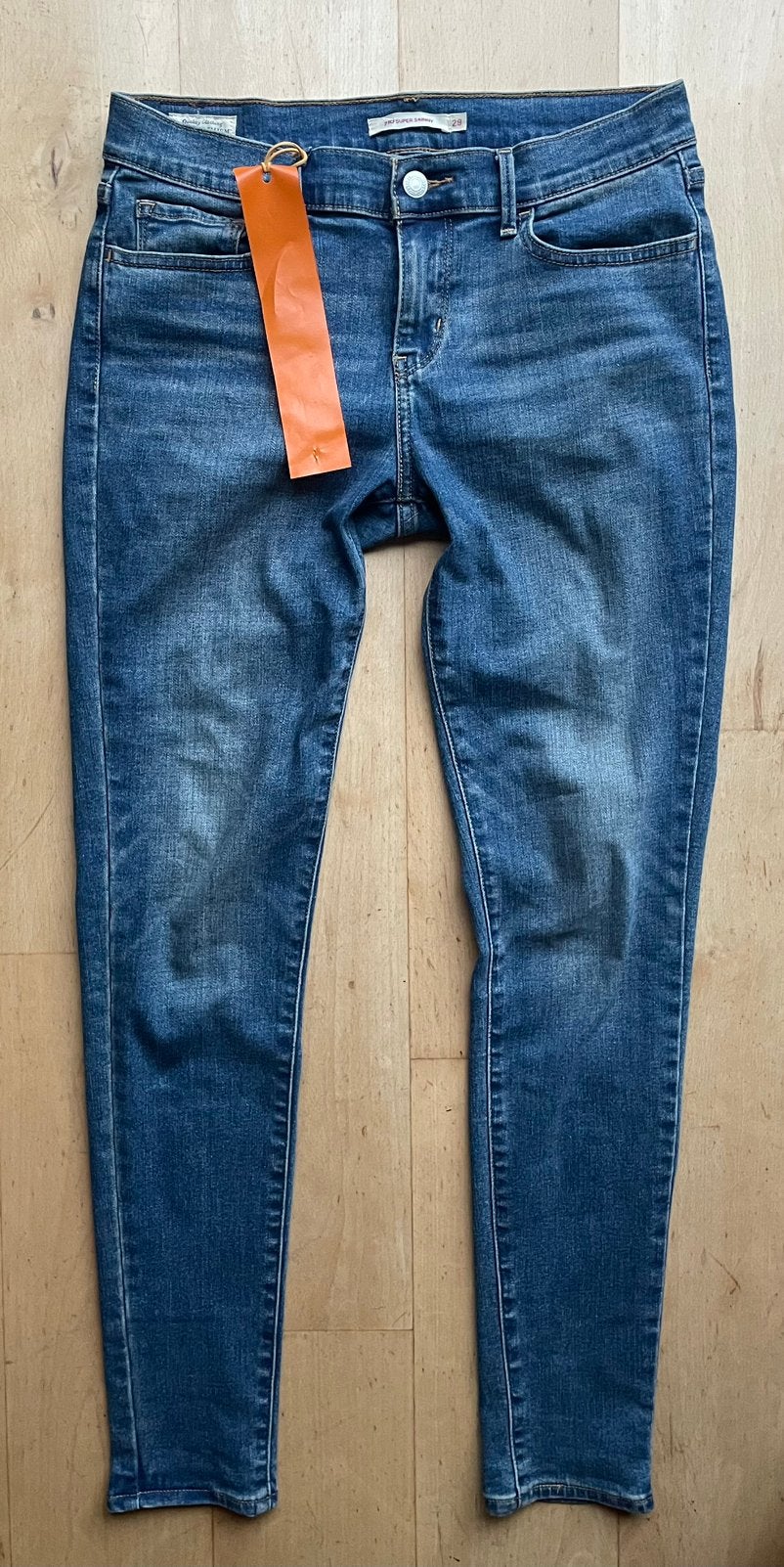 Levi’s 710 Super Skinny jeans spijkerbroek W29 L30, Kleding | Dames, Ophalen of Verzenden, Blauw, W28 - W29 (confectie 36)