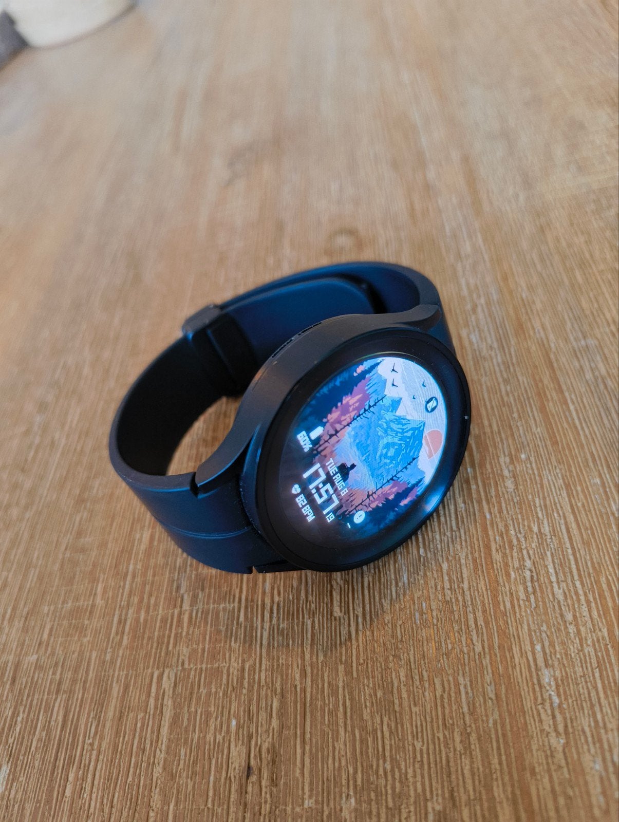Samsung Galaxy Watch 5 Pro 45mm Zwart, Ophalen, Zo goed als nieuw, Zwart, Android