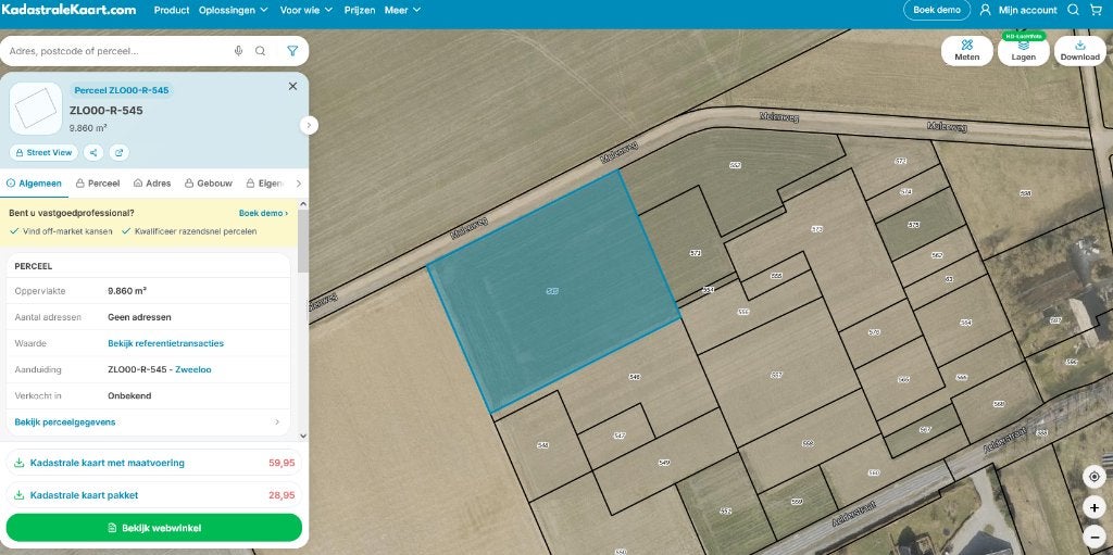Mooie hectare grond met kansen voor nu en later., Huizen en Kamers, Aalden Gemeente Coevorden, Verkoop zonder makelaar, 500 tot 1000 m²