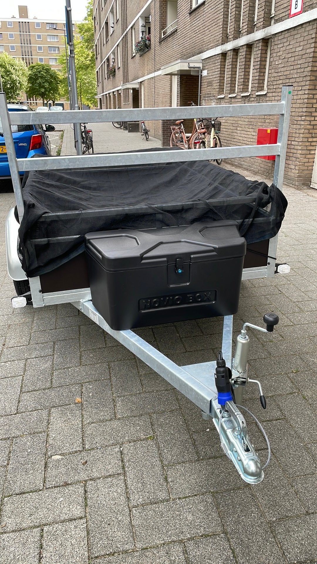 Syma Aanhanwagen, Ophalen, Zo goed als nieuw
