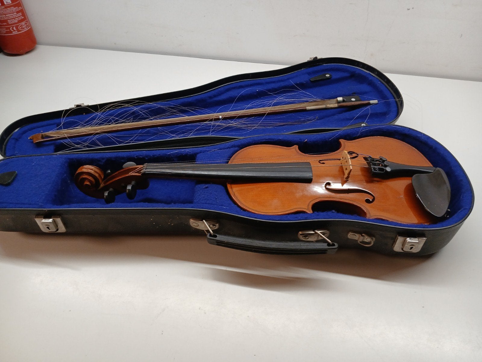 atelier viool in koffer studie viool, Ophalen of Verzenden, Gebruikt