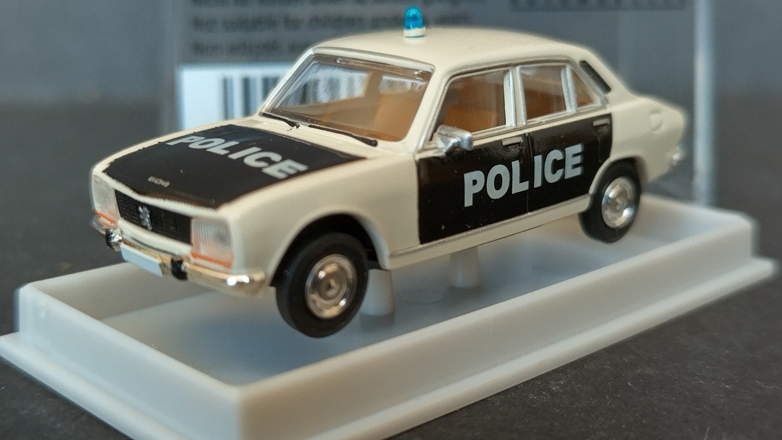 Peugeot 504 police 1:87 H0 Brekina Pol, Hobby en Vrije tijd, Modelauto's | 1:87, Auto, Verzenden, ., Brekina