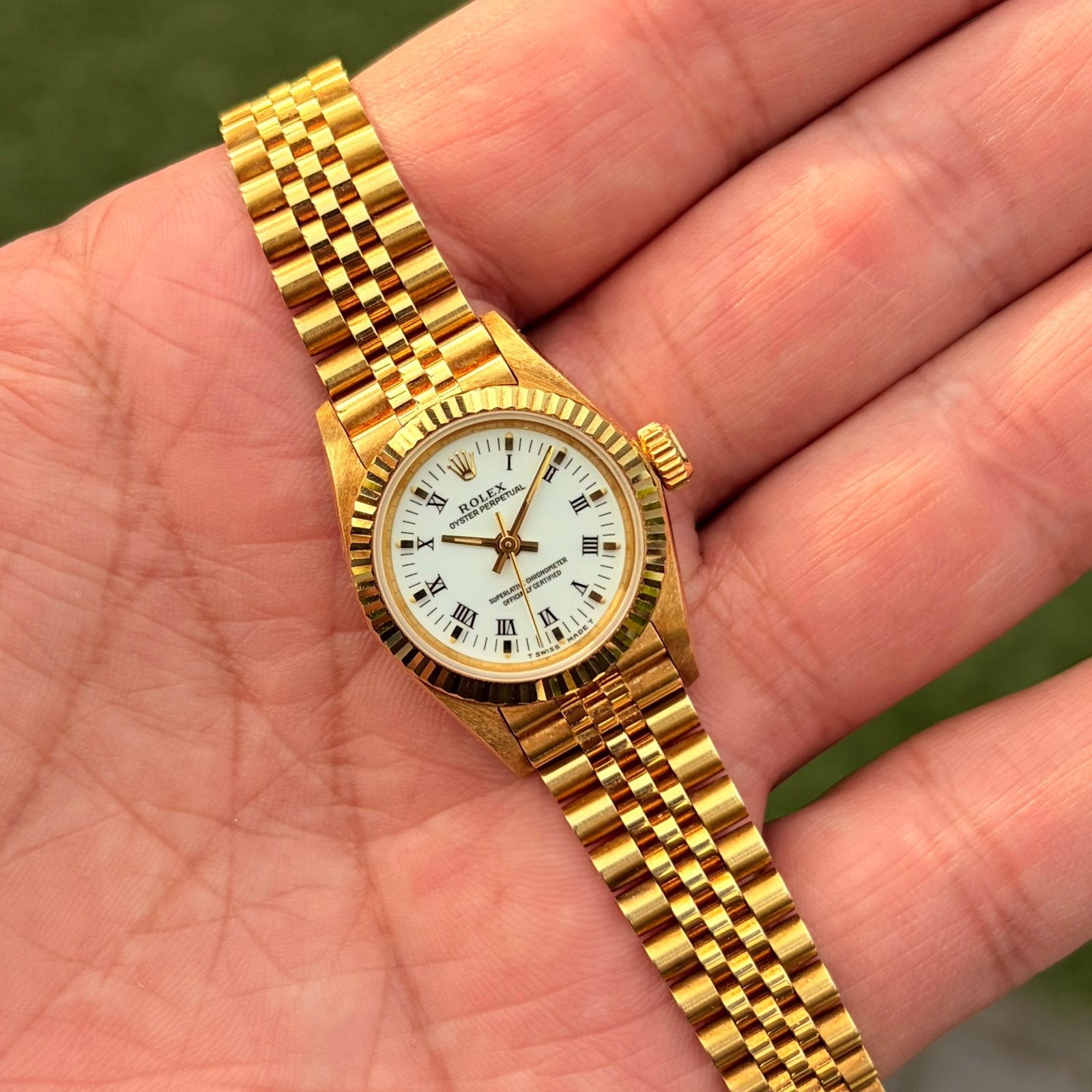 Rolex Oyster Perpetual 67198 IN NIEUW STAAT lady datejust, Rolex, Polshorloge, Nieuw, Ophalen of Verzenden