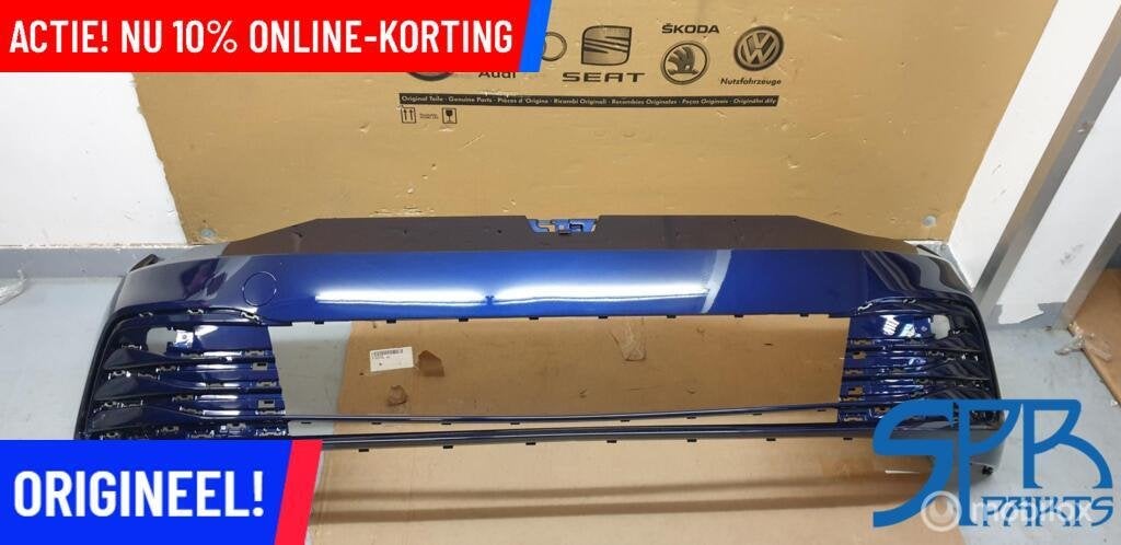 GOLF 8 VIII LC5B Voorbumper BUMPER 5H0807221H ATLANTIC BLUE, Nieuw, Ophalen of Verzenden, Bumper, Volkswagen