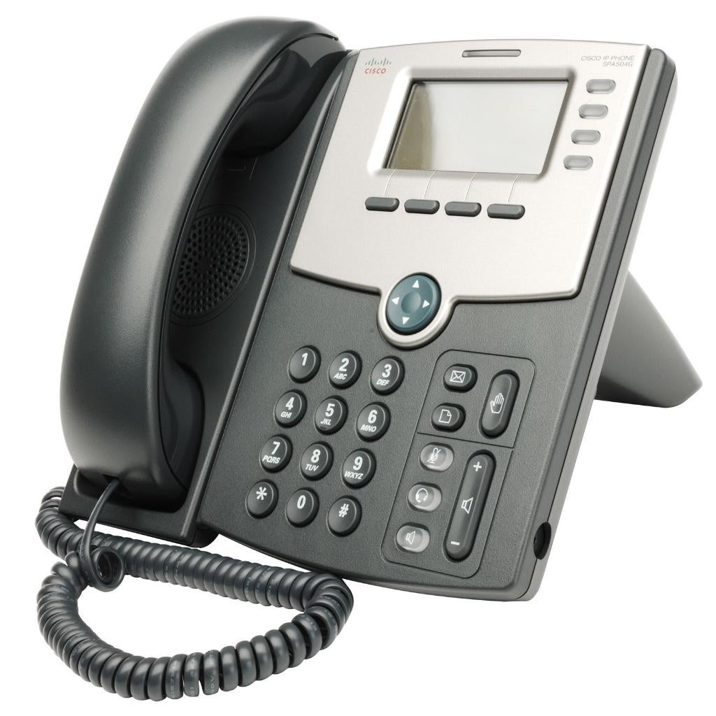 Cisco SPA504G SPA 504G 504 G IP telefoon voor 4 lijnen, Telecommunicatie, Verzenden, Gebruikt