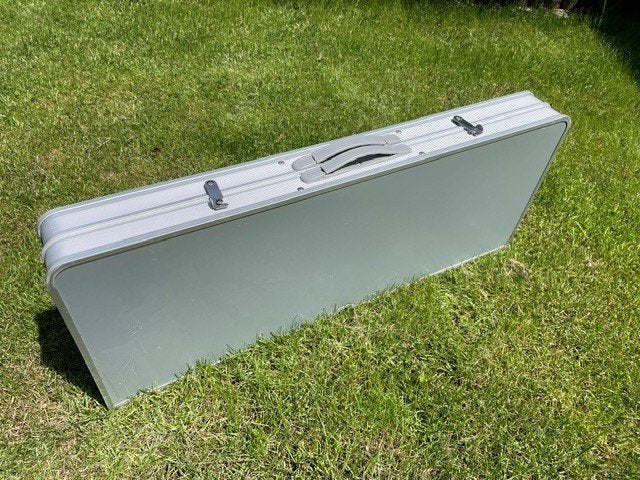 Picknicktafel inklapbaar camping kamperen, Tuin en Terras, Picknicktafels, Ophalen, Gebruikt, Aluminium, Inklapbaar