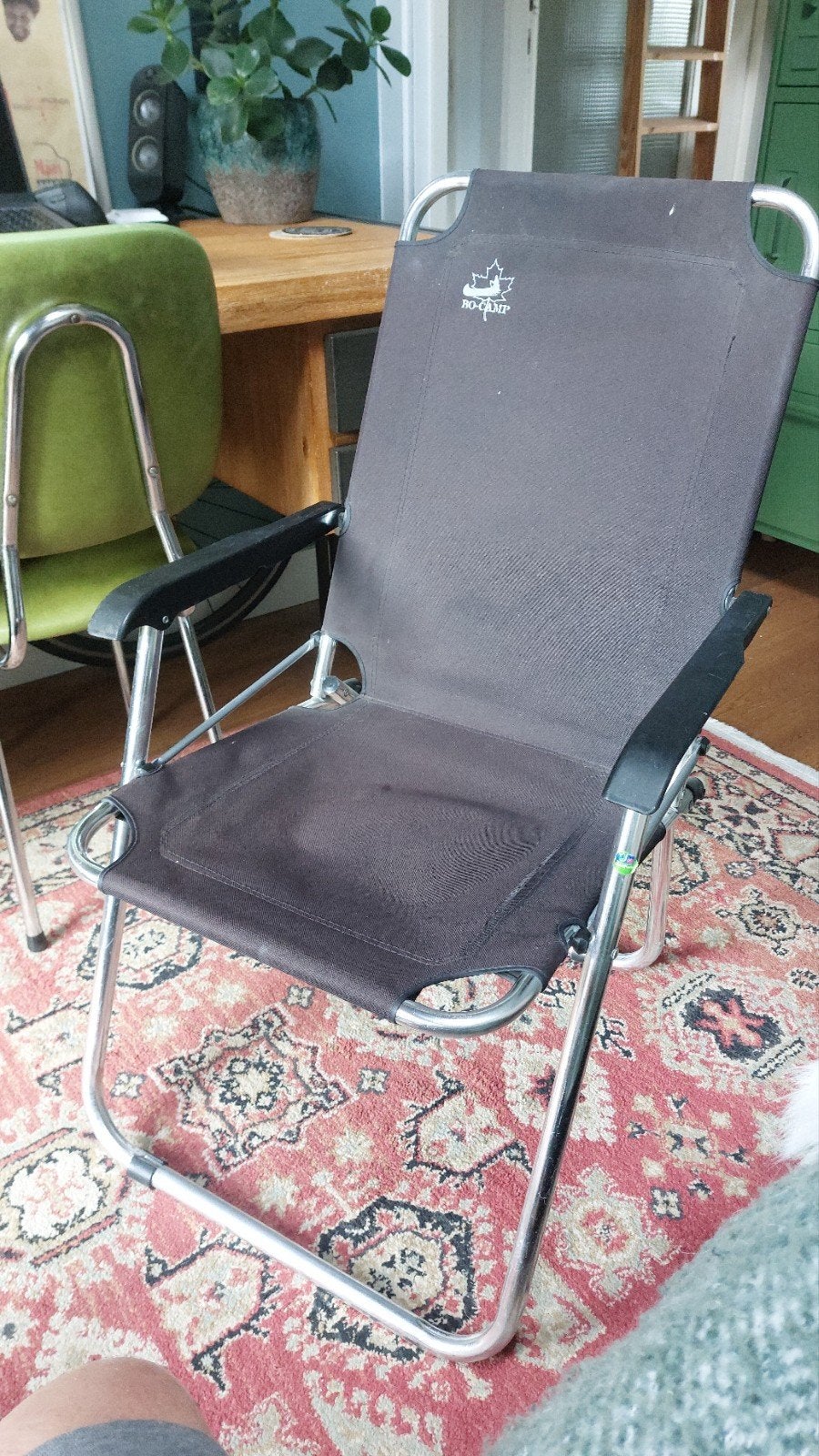 BO-CAMP Campingstoel - Comfortabel en Opvouwbaar, Ophalen, Gebruikt, Campingstoel