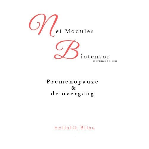 Biotensor werkmodel PREMENOPAUZE & OVERGANG, Boeken, Ophalen of Verzenden