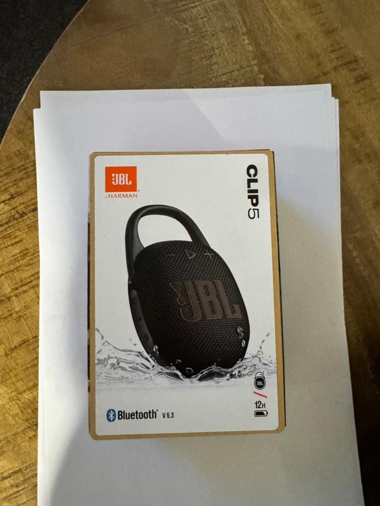 JBL Clip 5 NIEUW, Audio, Tv en Foto, Luidsprekers, Ophalen, JBL, Overige typen, Zo goed als nieuw