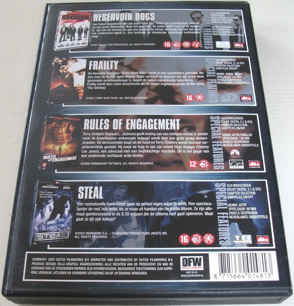 Film-Box *** BEST OF MOVIE POWER *** Volume #3, Engels, Speciale editie, Nederlands, Ophalen of Verzenden