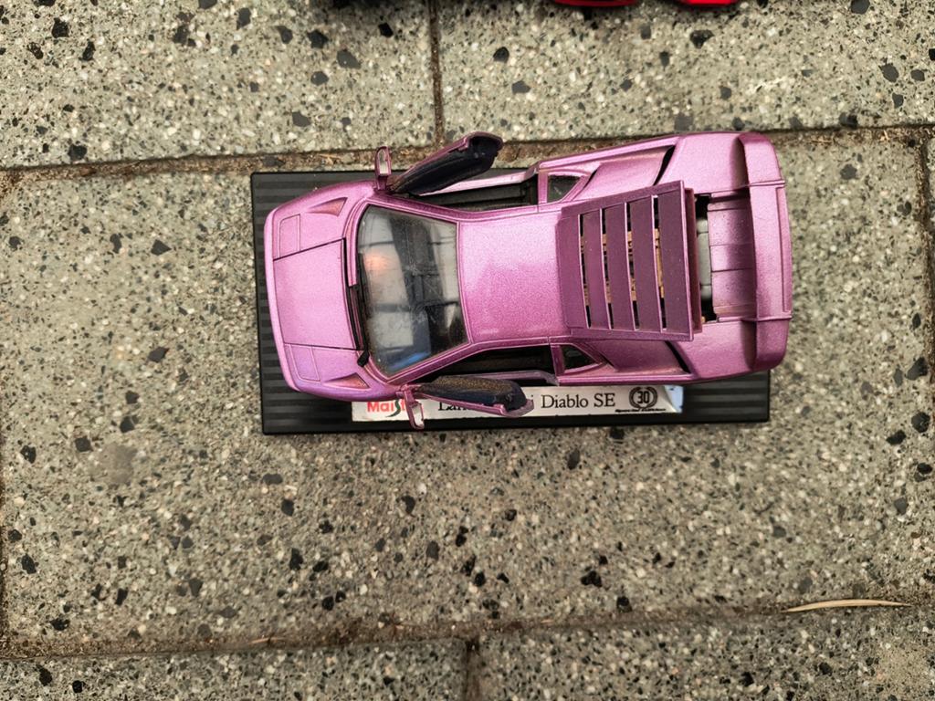Maisto Lamborghini Diablo SE Modelauto Roze, Ophalen of Verzenden