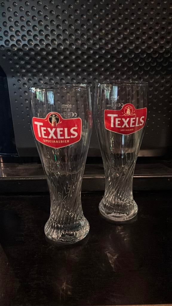 Texel skuumkoppe glazen/ skilller wit 18 stuks, Ophalen of Verzenden, Zo goed als nieuw, Glas of Glazen, Overige merken