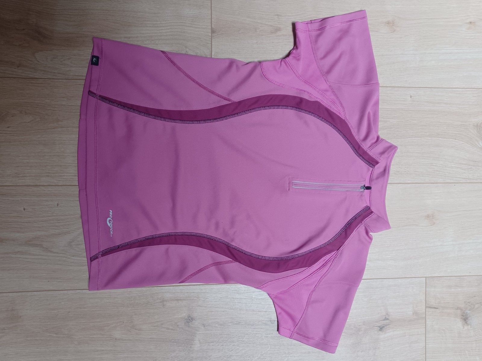 Roze sportshirt met korte mouwen - Dry Plus, Maat 38/40 (M), Ophalen of Verzenden, Roze, Dry Plus