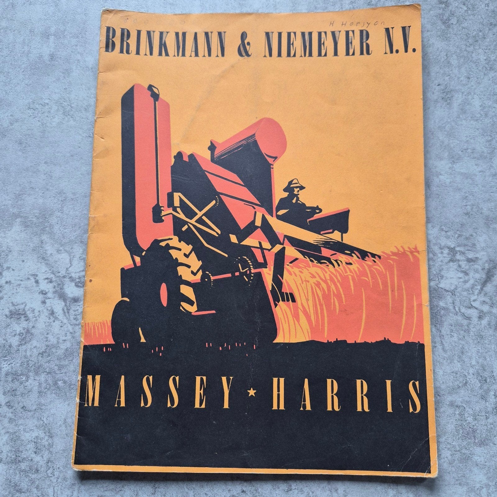 Massey Harris Catalogus Landbouwmachines 1949, Ophalen of Verzenden