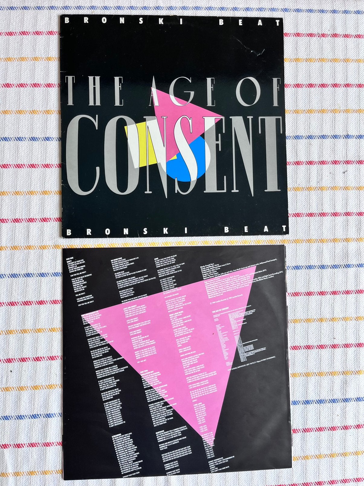 Vinyl elpee Bronski Beat, Cd's en Dvd's, LP, Pop, Ophalen of Verzenden, Zo goed als nieuw