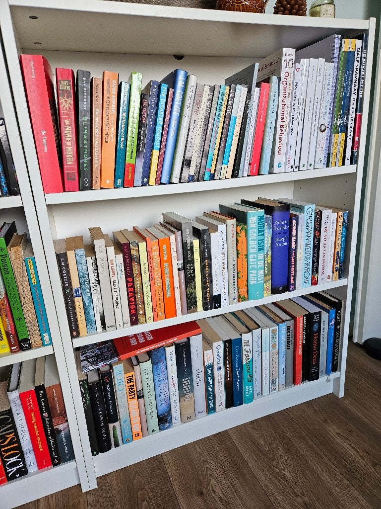 Ikea Billy boekenkast wit 106 cm hoog, Met plank(en), Gebruikt, 100 tot 150 cm, 25 tot 50 cm