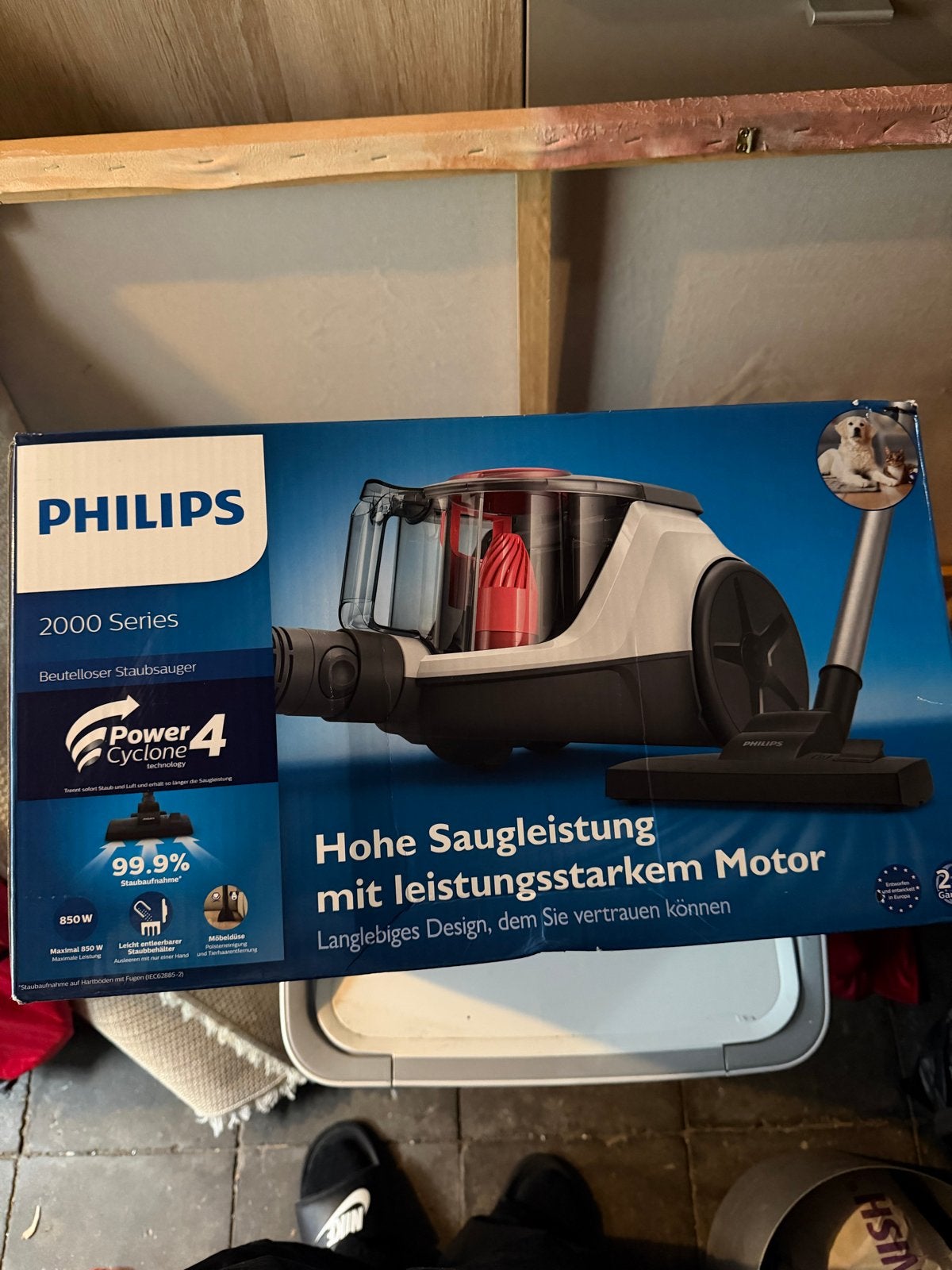Philips 2000 Series Sledestofzuiger - Krachtig en Compact, Gebruikt, Philips, Ophalen of Verzenden, Minder dan 1200 watt