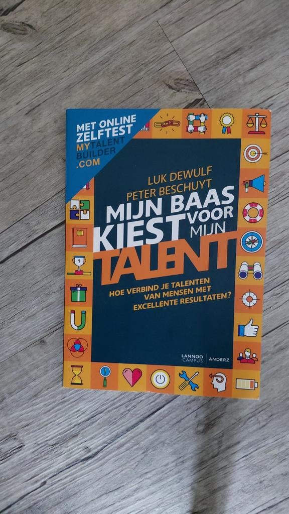 Mijn baas kiest voor mijn talent - Luk Dewulf, Boeken, Ophalen of Verzenden, Gelezen