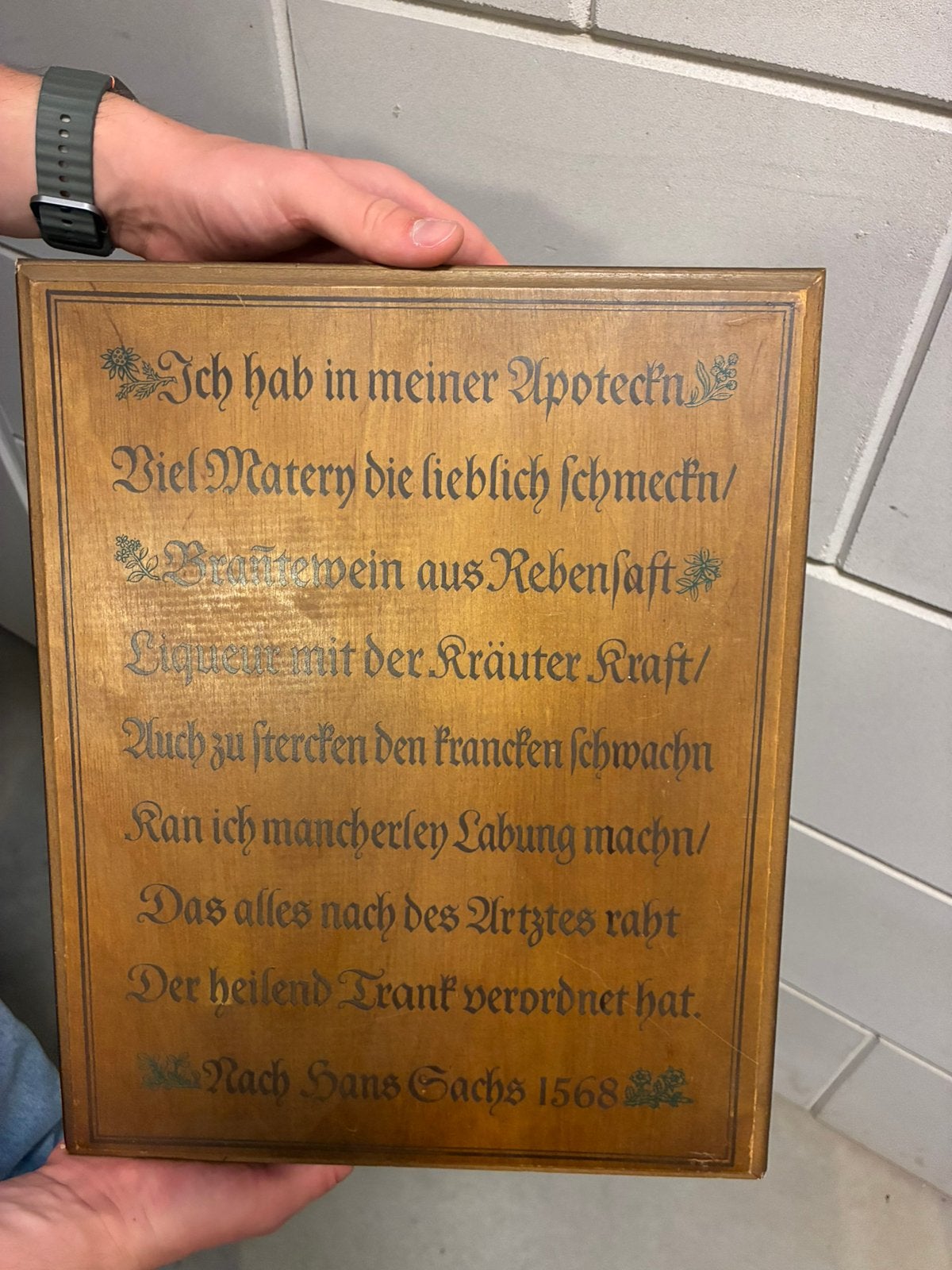 Houten apothekerskastje, Antiek en Kunst, Ophalen