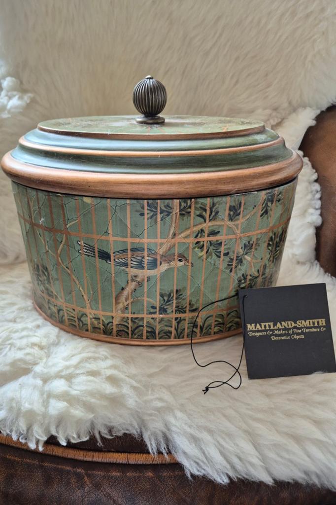 Maitland-Smith treasure box, vintage decoratieve box,ca '70, Ophalen of Verzenden