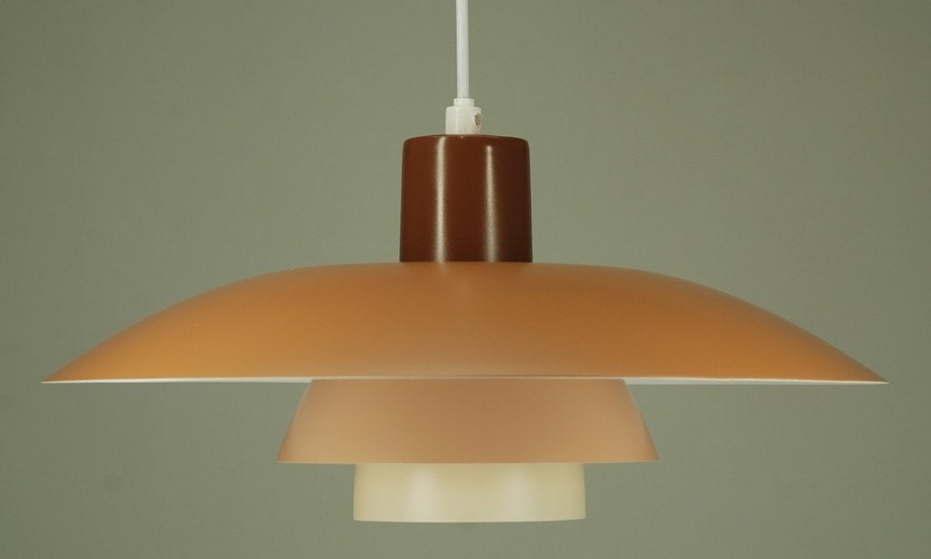 Vintage 1970's Louis Poulsen PH4 hanglamp 275 euro, Huis en Inrichting, Lampen | Hanglampen, Vintage MCM, Zo goed als nieuw, Minder dan 50 cm