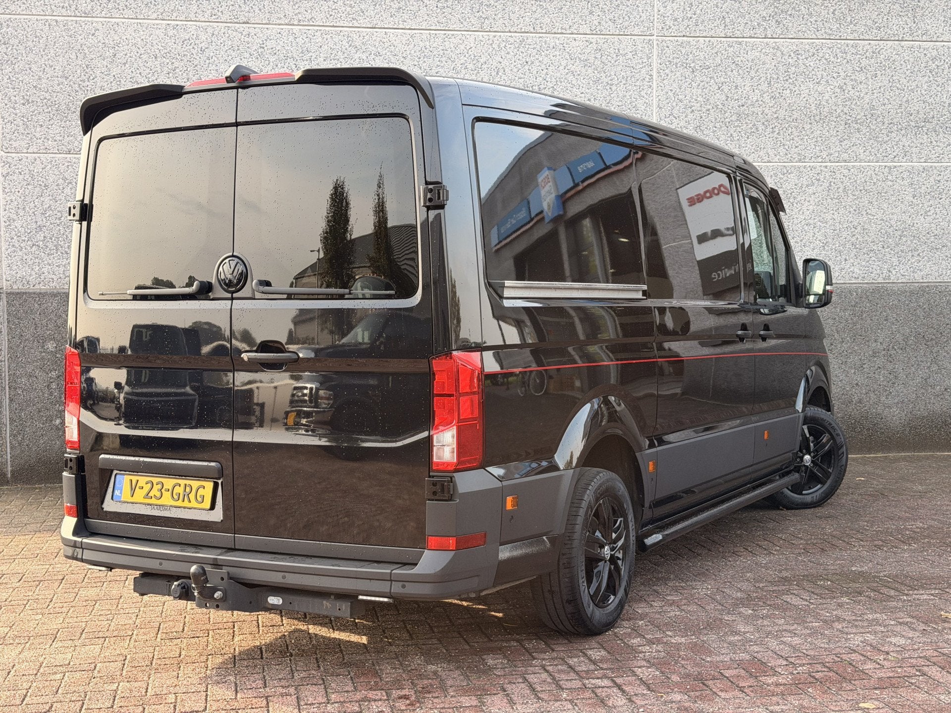 Volkswagen Crafter 35 2.0 TDI L3H2 Exclusive Hero Edition 2x, Auto's, Gebruikt, 4 cilinders, Volkswagen, Zwart
