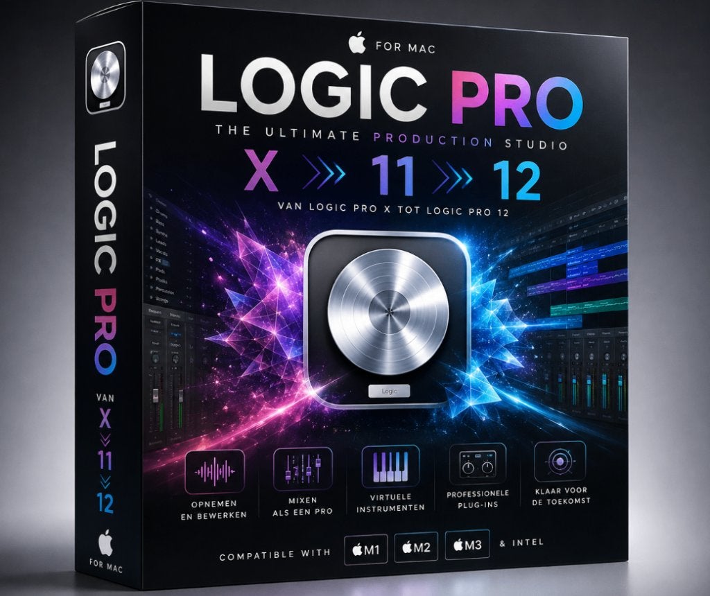Logic Pro voor Mac – Elke Versie Beschikbaar, Ophalen of Verzenden, Nieuw, MacOS
