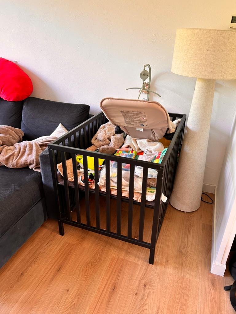 Mooie box, Kinderen en Baby's, Boxen, Ophalen, Zo goed als nieuw, Vierkant, In hoogte verstelbaar