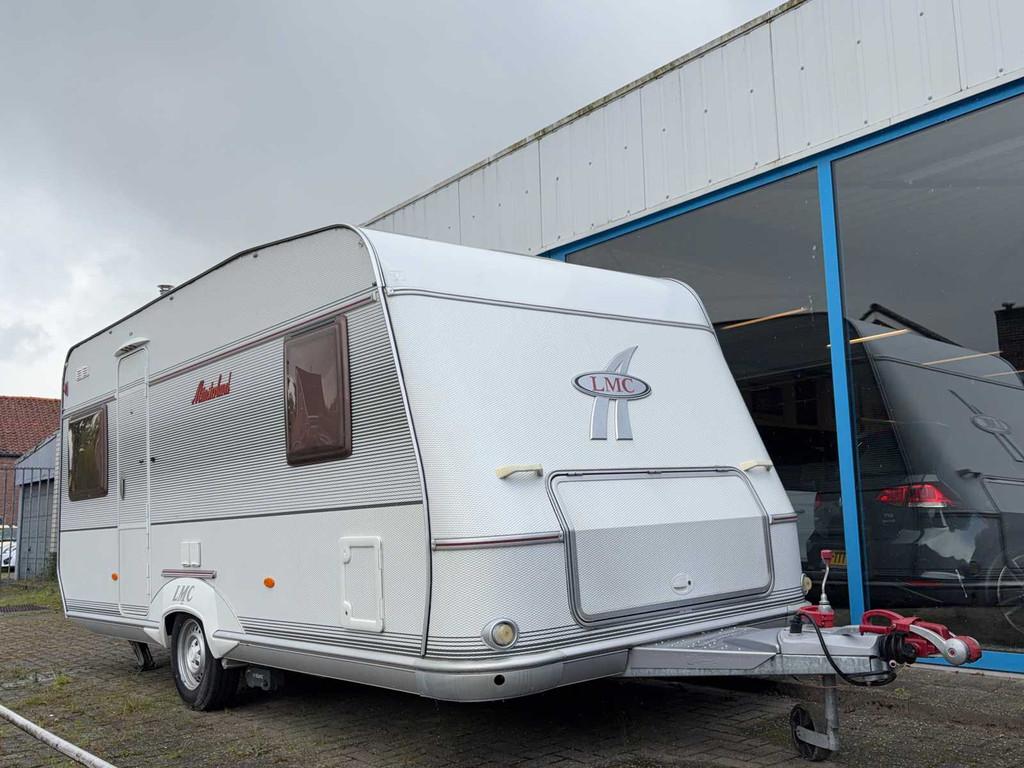 LMC Münsterland 490K1 Bed, zithoek, keuken, toilet, douche,, Caravans en Kamperen, Caravans, Bedrijf, LMC en Münsterland