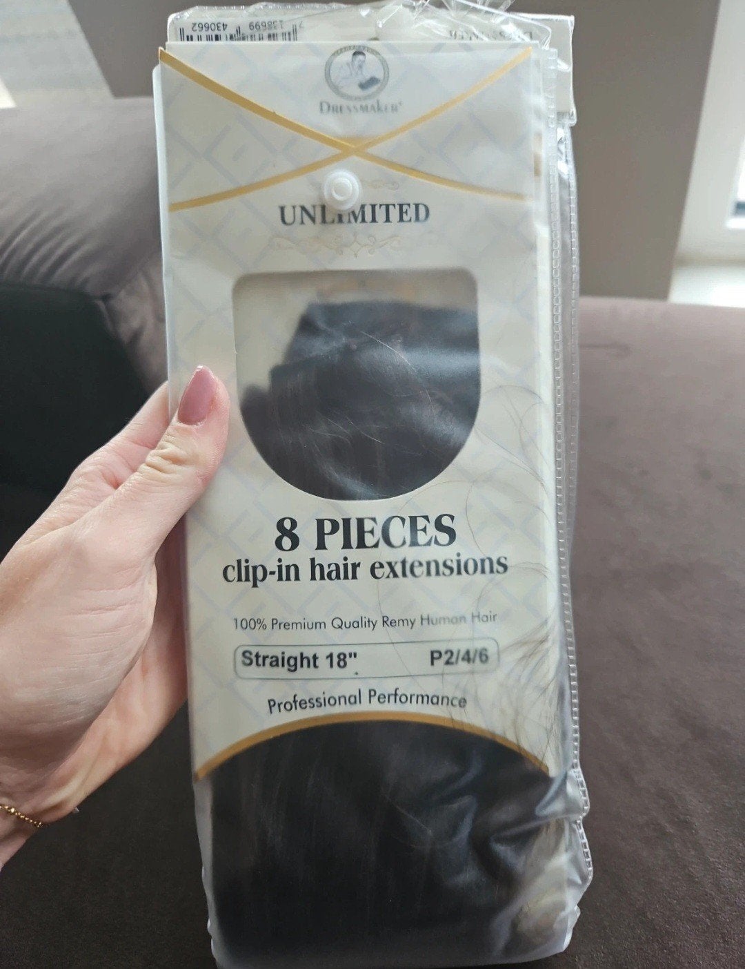 Dressmaker Unlimited Clip-in Hair Extensions - 8 Stuks, Ophalen of Verzenden, Nieuw, Pruik of Haarverlenging